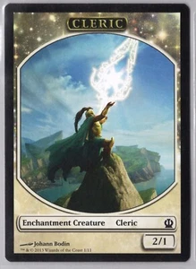 1x Cleric Token - Theros - Near Mint - Bild 1 von 1