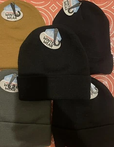 Unisex winter beanie hats,lot of 5 Excellent And Headlight - Picture 1 of 5