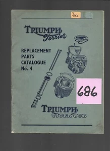Triumph 1956 Terrier Tiger Cub Replacement Parts #686 - Bild 1 von 1