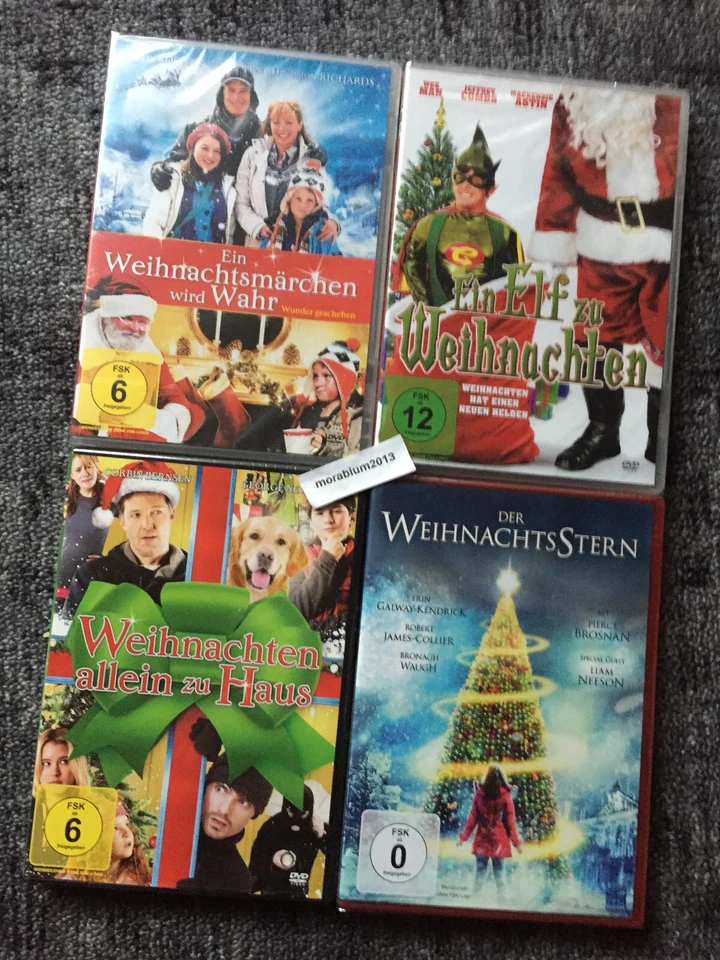 EIN WEIHNACHTSMÄRCHEN WIRD WAHR + 3 weitere Weihnachtsfilme - DVD  - NEU - Bild 1 von 1