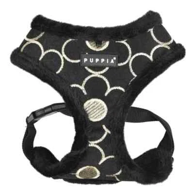 Arnés para Perros Puppia, Ajustable Suave Cómodo, Florente Flor Negro S, L, XL Foto 1 de 4