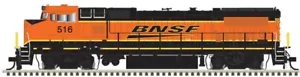 10004337 HO Atlas GE Dash 8-40BW - LokSound and DCC BNSF Railway #516 - Picture 1 of 1