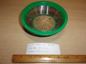 JUICEMAN JUICER PART GREEN STRAINER JM-1,JM-1A,JM-1CK - Picture 1 of 1