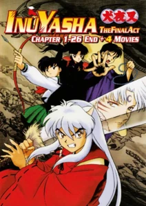 DVD ~ INUYASHA FINAL ACT ( EPI 1 - 26 END ) + 4 MOVIE ~ENGLISH VERSION - Imagen 1 de 3