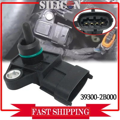 New MAP Sensor For Hyundai Sonata Santa Fe Accent Kia Sportage Sorento Rio Soul  - Image 1 of 4