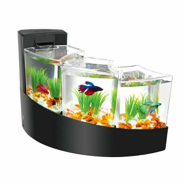 Aqueon Betta Falls Black Aquarium Kit (100101218)