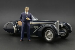 Jean Bugatti Figura per 1:18 AUTOart 57SC Atlantic Veyron 16.4 !! NO CAR !! - Foto 1 di 9