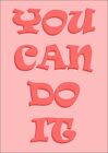 "YOU CAN DO IT" INSPIRATIONAL LIFE QUOTE -FRAMED WALL ART PICTURE PRINT