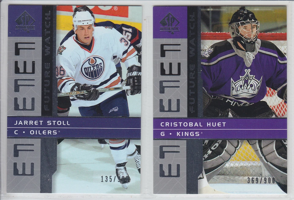 2002-03 SP AUTHENTIC HOCKEY #169-219 ROOKIE /900 RC FUTURE WATCH SPA FINISH SET - Image 1 of 1