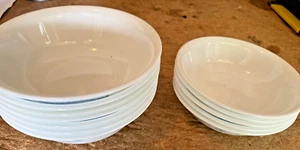 12 Corelle Corning Morning Blue Cereal & Dessert bowls - Picture 1 of 7