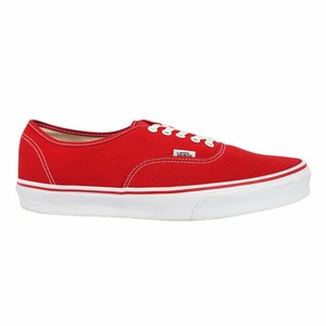 plain red vans