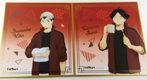 Haikyuu!! Shinsuke Kita & Rintaro Suna Art Shikishi Board set Showa From Japan - Picture 1 of 5