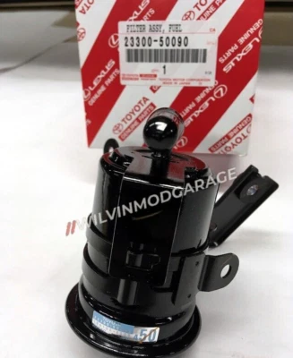 Filtro de combustible genuino EFI 1998-2007 Toyota Land Cruiser 100 23300-50090 Japón OEM Foto 1 de 4