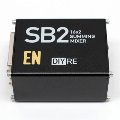 SB2-EN 16x2 Passive Summing Mixer with 10k Ohm DB-25 Audio Inputs by DIYRE - Image 1 of 4