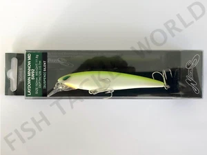 NORIES Laydown Minnow MID SW92 JDM Jerkbait - Color S-28 Matte Pearl Chart. - Picture 1 of 4