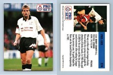 Phil Gee - Derby County #374 English League 1991-92 Pro Set Trading Card