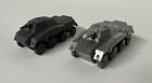 Lot of 2 Matchbox WWII German Sd Kfz 234/2 Armored Car 1/76 Scale ASSEMBLED