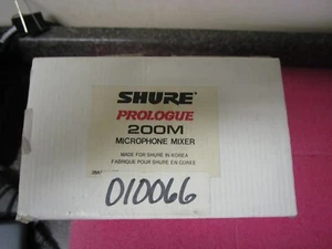 Shure Prologue Microphone Mixer Model 200M - Vintage  - New - Picture 1 of 14