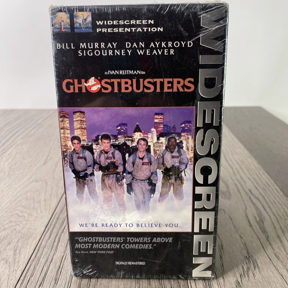 Ghostbusters Widescreen Edition VHS 1998 Brand New & Sealed - HTF - Rare Foto 1 de 4