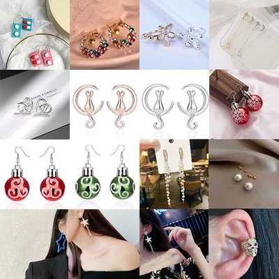 Limited-time sale various styles of ladies earrings Beaded jewelry Fashion - Image 1 of 4