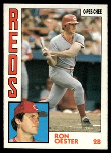 1984 O-Pee-Chee Ron Oester Cincinnati Reds #99 - Picture 1 of 2