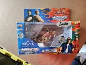2004 Black Widow American Chopper Orange County Choppers Maßstab 1:18 Limited Ed - Bild 1 von 21