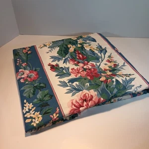 2 3/8 Yards Waverly Carolina Rose Fabric 54" wide Cotton Home Dec - Picture 1 of 8