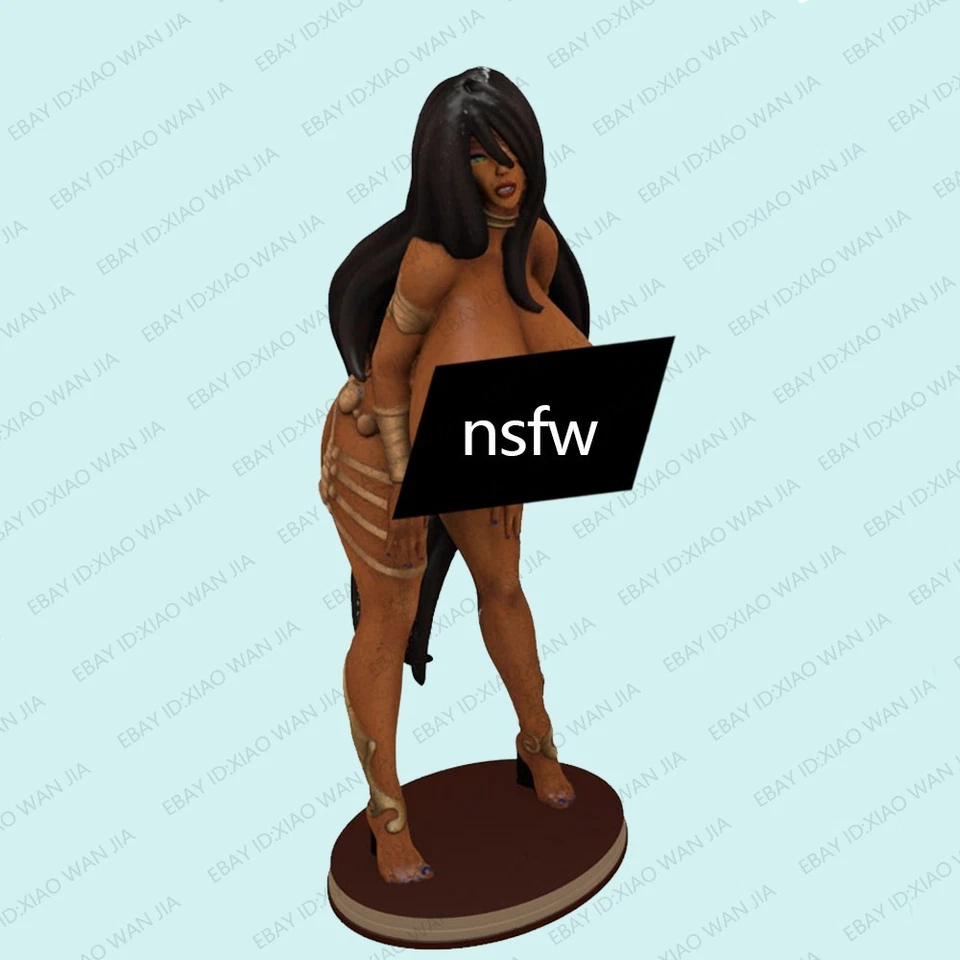Figura de resina 1/24 NSFW modelo Farah en topless chica teta grande sin montar sin pintar Foto 1 de 4