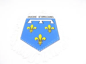 FANION / PENNANT - TOURISME REGION BLASON - 9 CM X 11 Cm - DUCHE D'ORLEANS - 115 - Picture 1 of 4