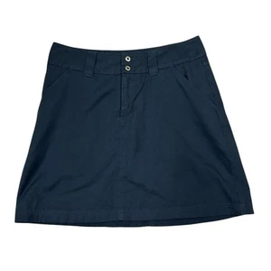 Patagonia Skirt Women's 8 Navy Blue W's Burren Lightweight Canvas - Picture 1 of 9