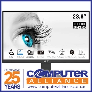23.8" MSI PRO MP2412 100Hz FHD VA Monitor - Picture 1 of 2