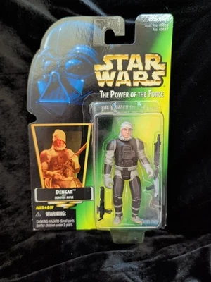 Nueva figura de acción Hasbro Star Wars Power of the Force 1997 3,75" Dengar sellada Foto 1 de 2