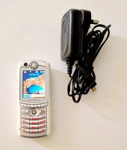 Motorola E770v White (Vodafone) Retro Mobile Phone In Very Good Condition - Picture 1 of 5