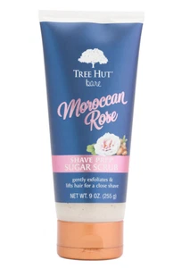 Tree Hut Bare Marokkanische Rose Rasur Vorbereitung Zucker Peeling 9 oz/255 g NEU KOSTENLOSER VERSAND - Bild 1 von 2