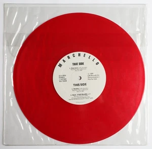 MARCHELLO First Love 10" Translucent Red PROMO Vinyl THE GOOD RATS US 1st Press - Picture 1 of 2