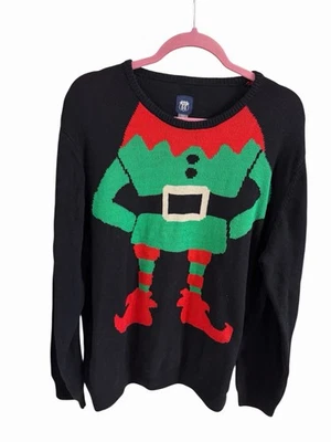 Suéter Route 66 Cuerpo de Elfo Feo Navidad Mujer XXL Mezcla de Algodón Cuello Redondo Foto 1 de 4