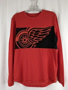 NHL Detroit Red Wings Hockey T-Shirt 2021 Herren MEDIUM Langarm Rundhals - Bild 1 von 11
