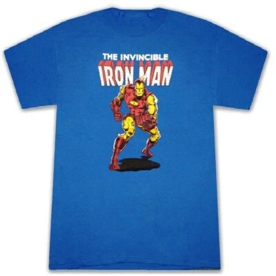 T-shirt Marvel comics The Invincible Iron Man maglietta Uomo ufficiale - Imagen 1 de 2