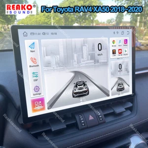 13.1'' QLED DSP 4G Carplay Car Stereo Radio For Toyota RAV4 XA50 2018~2020 GPS - Picture 1 of 23