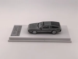 MJ 1:64 DeLorean DMC-12 Back to the Future Time Machine Prototype Car Model - Picture 1 of 8