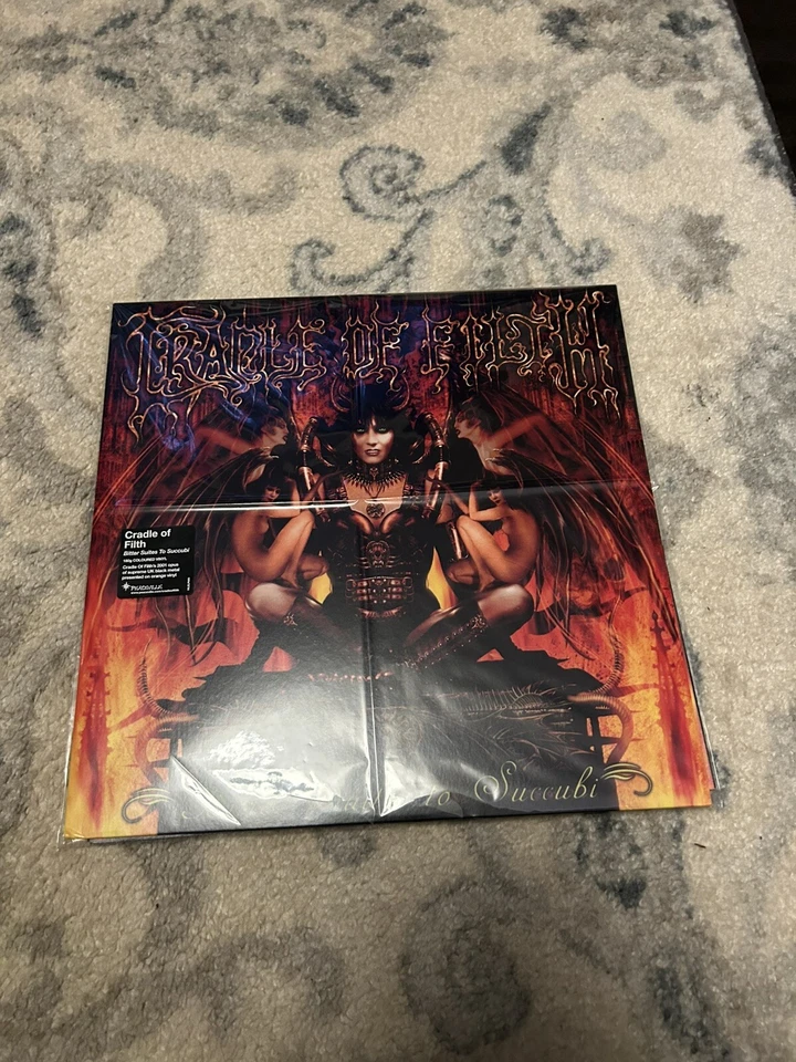 Cradle Of Filth ‘Bitter Suites To Succubi’ Orange Vinyl Lp. New .2016 Peaceville - Image 1 of 4