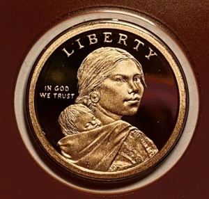 2011 S SACAGAWEA  PROOF DOLLAR COIN  **DIRECT FROM SET * GUARANTEED GEM  - Picture 1 of 4