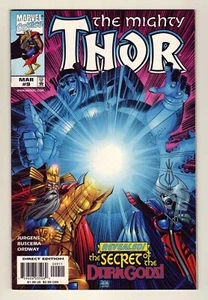 The Mighty Thor #9 - March 1999 Marvel - Secret of Dark Gods - Near Mint (9.4) - Picture 1 of 1