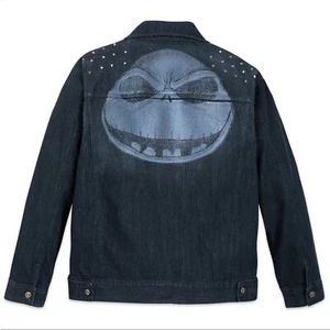 Disney Nightmare before Christmas denim studded jacket NWT mens size XXL - Picture 1 of 10