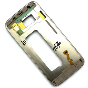Samsung Galaxy S7 rear side chassis frame+camera glass+buttons G930 Genuine - Picture 1 of 4