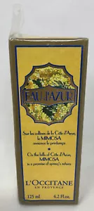 Rare Perfume L OCCITANE EAU D'AZUR MIMOSA EAU DE TOILETTE 4.2fl.oz SPRAY 125ml - Picture 1 of 12