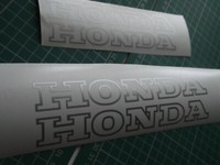 HONDA SWING ARM PANEL SET 4x  Stickers  Premium Quality Graphics 
