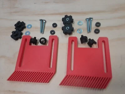 bosch router table ra1181 feather boards with hardware and spacers - Image 1 of 4