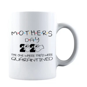 Funny Mothers Day 2020 Quarantined Gift for Mother Mom Parody Coffee Mug Mommy - Picture 1 of 7