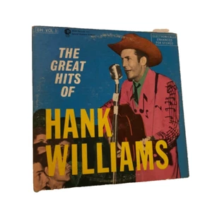 Hank Williams Great Hits BH Volume 1 MGM Records C&W 1972 Vintage 2 LP Set EX - Picture 1 of 6